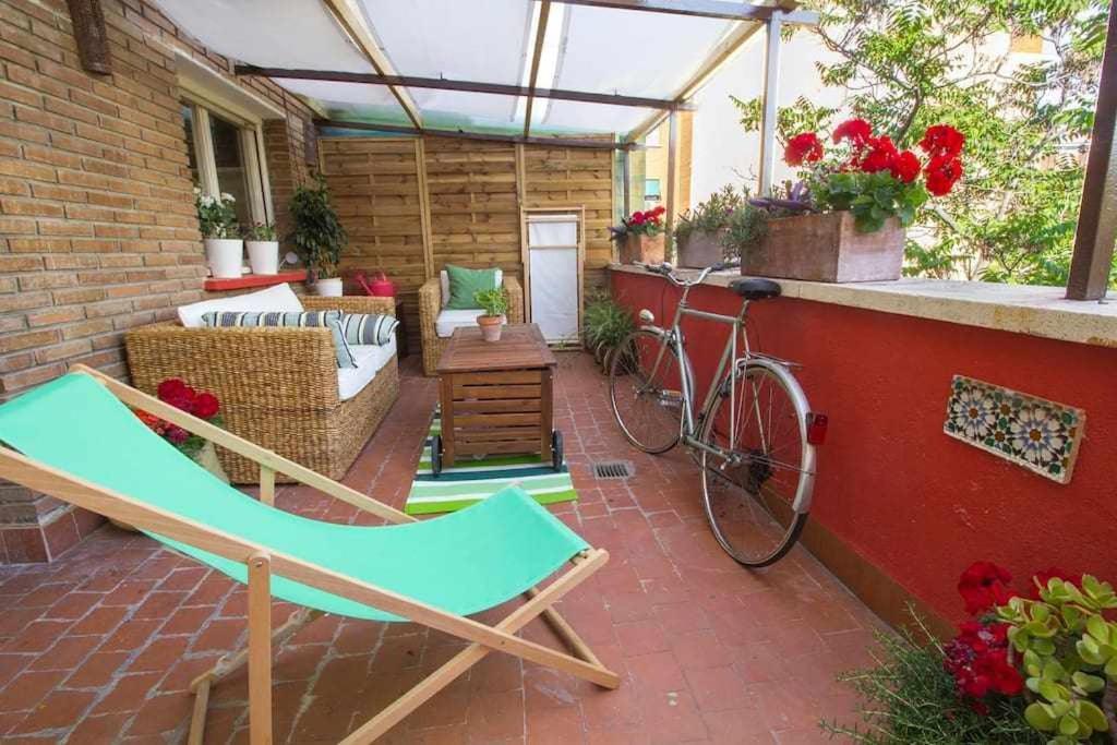 Terraza Garaje Silencio Centrico Apartamento Madrid